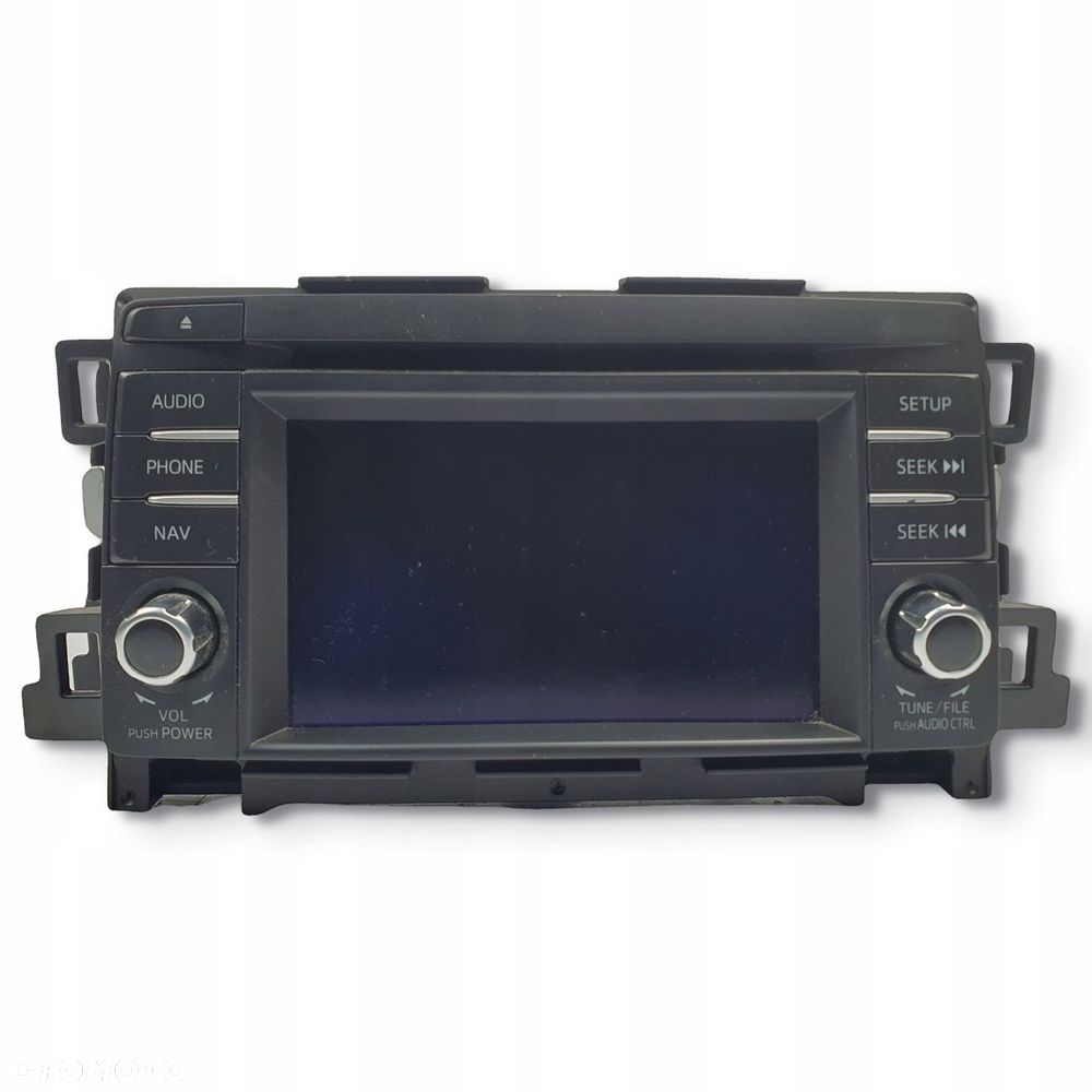 RADIO CD RADIOODTWARZACZ NAWIGACJA NAVI Mazda 6 III GKK966DV0A CV-VM42F4JM - 4