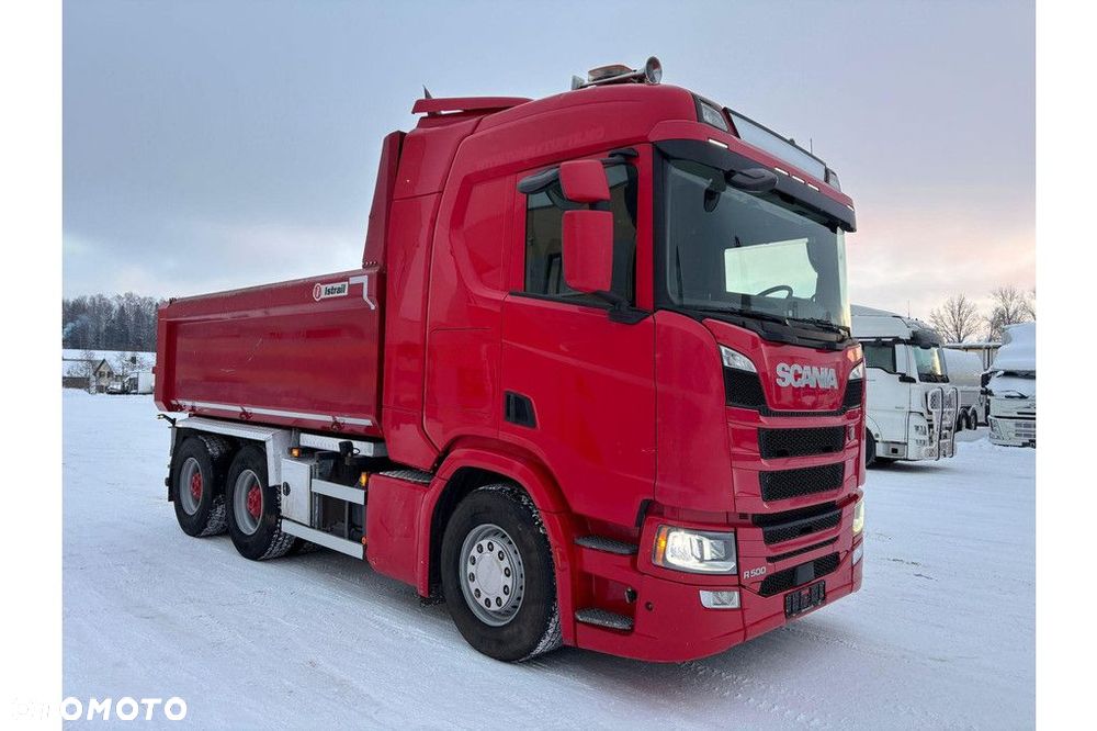 Scania R500 6x4 + RETARDER + BOX HEATING EURO6 - 5