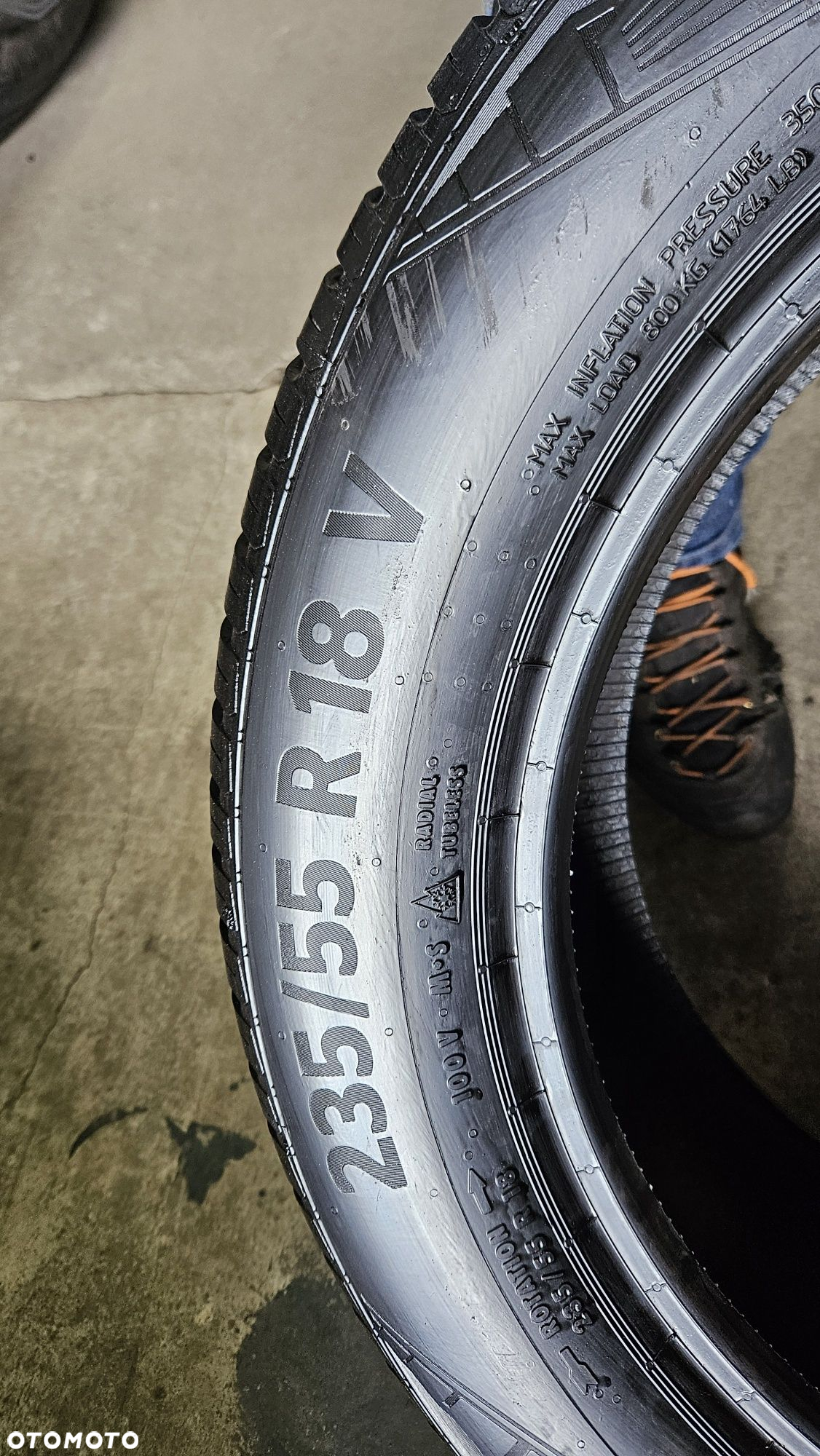 opony używane 235/55R18 Continental allseasoncontact - 5
