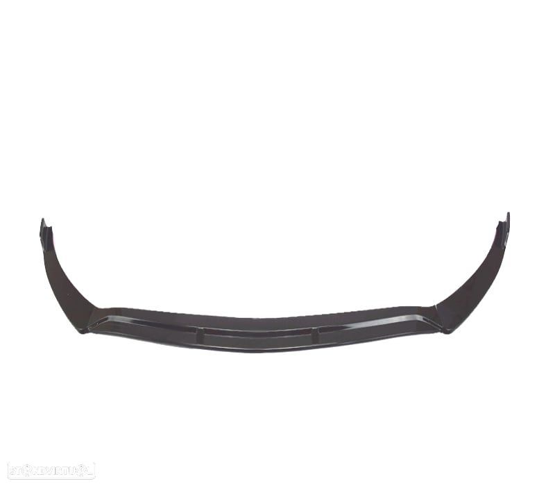 SPOILER LIP FRONTAL MERCEDES CLA W118 19- PRETO BRILHANTE - 4