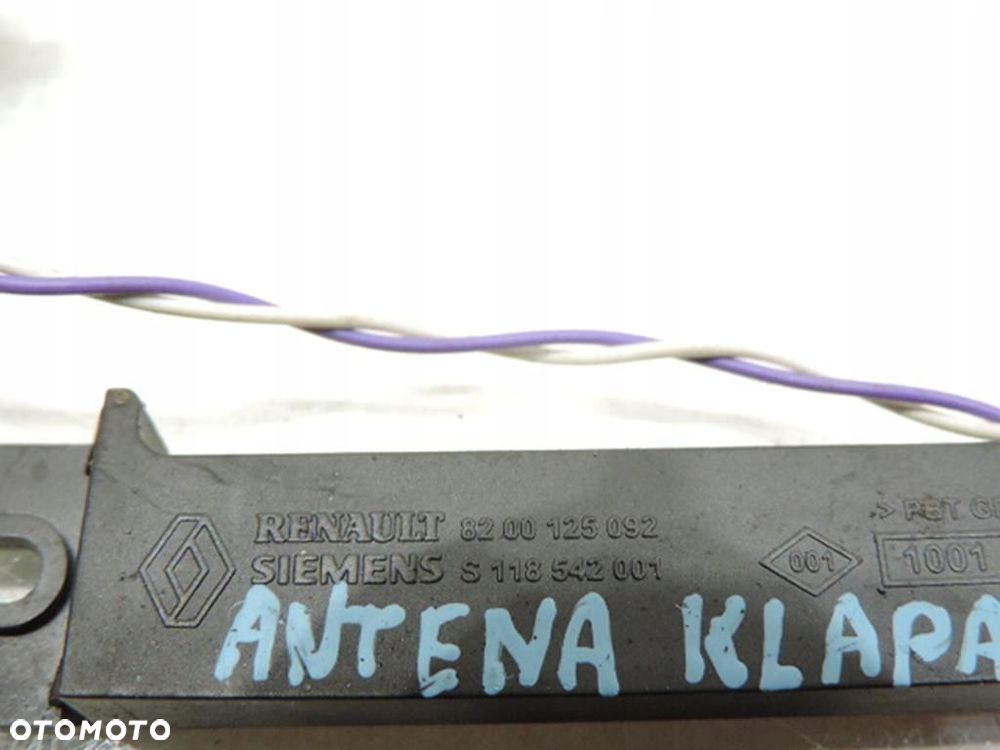 CZUJNIK ANTENA HANDS FREE RENAULT 8200125092 - 4