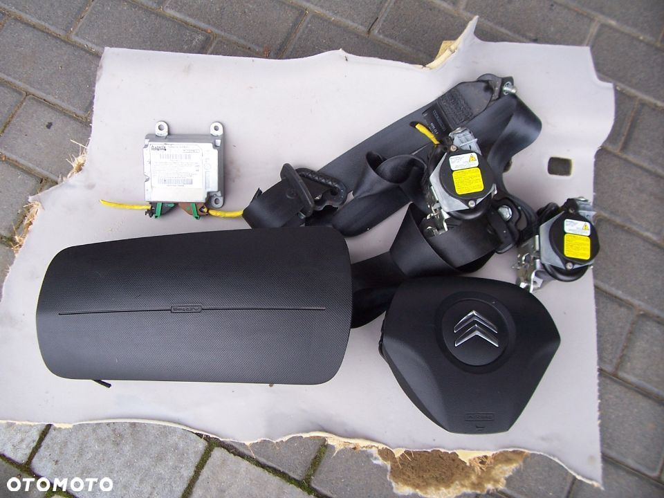 Citroen nemo poduszki pasazer kierowcy pasy sensor czrrny kolor idealne 2014rok 39tys EU - 1