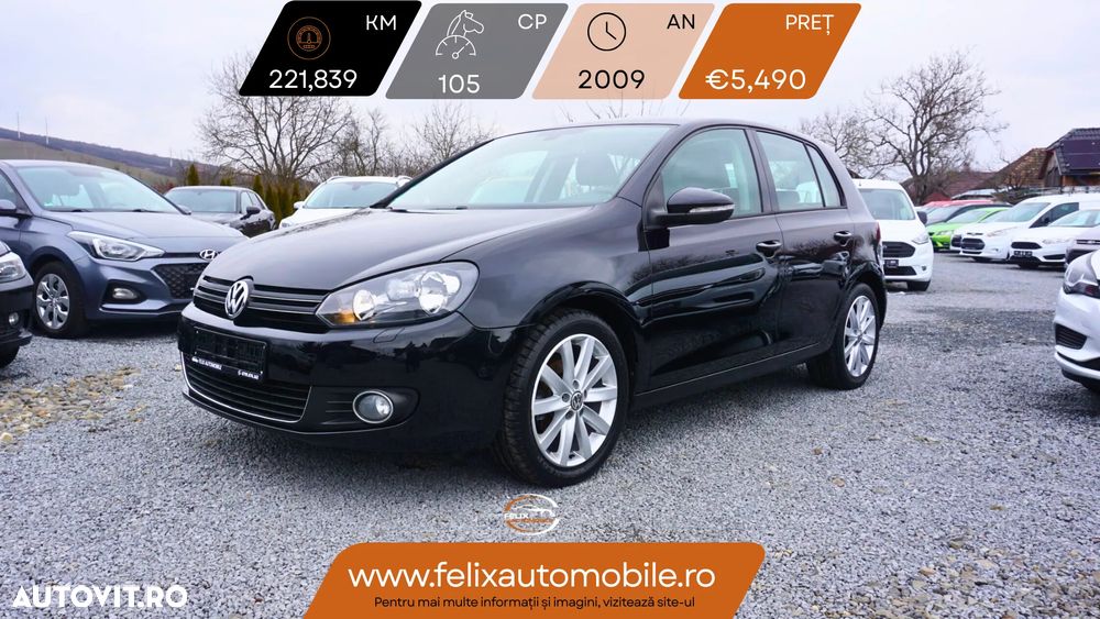 Volkswagen Golf 1.6 TDI DPF BlueMotion Technology Team - 1