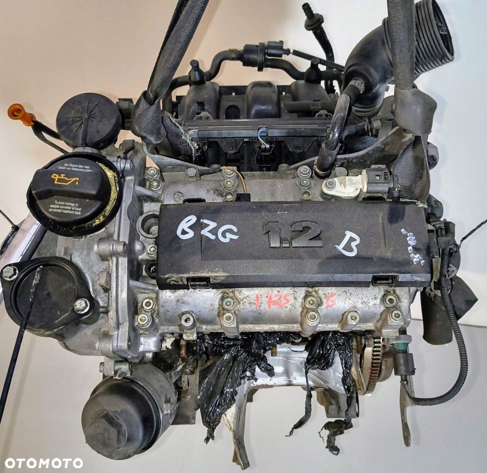 SILNIK KOMPLETNY VW POLO SKODA FABIA SEAT IBIZA 1.2, BZG - 1