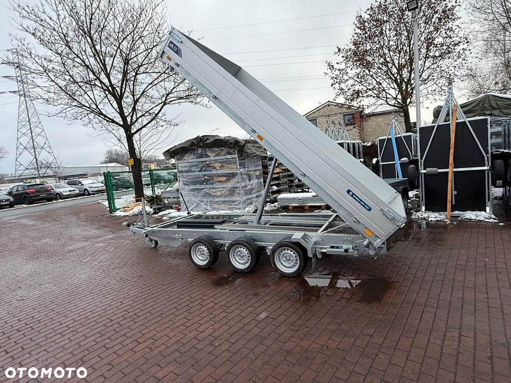 Saris Przyczepa Kiprowana Saris Tipper K3 406x204x35 cm 3500kg zawieszenie resor+amorytzator dostawa pod dom - 11
