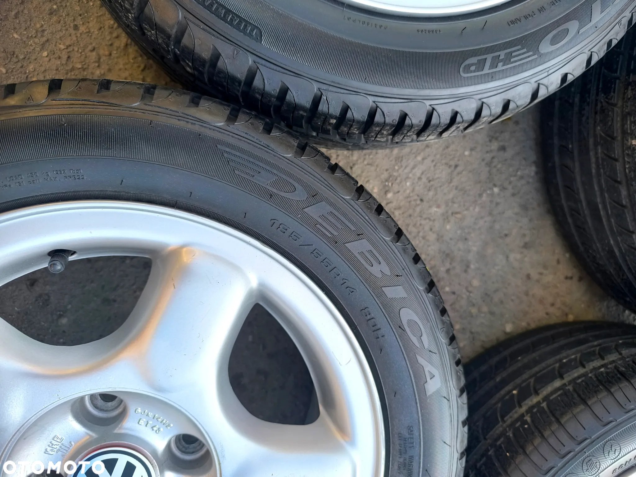 4x100 Felgi Aluminiowe Alufelgi 14 Koła Letnie Lato VW POLO LUPO UP! GOLF I II III 2 3 CADDY SCIROCCO CORRADO JETTA PASSAT B3 B4 SEAT AROSA MII IBIZA CORDOBA SKODA CITIGO FELICIA 7mm Legnica ALU-RAD 185/55 - 17