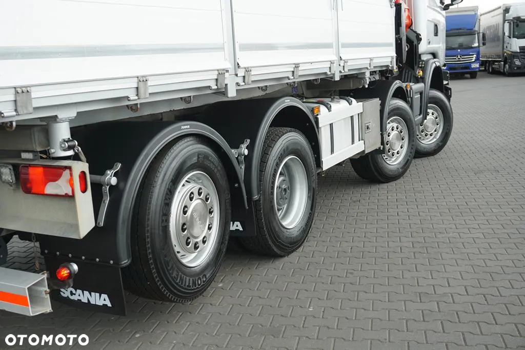 Scania G 400 / E 5 / 8 X 4 / 4 x 4 / WYWROTKA + HDS / TRIDEM / PALFINGER PK 26002 / MANUAL - 19