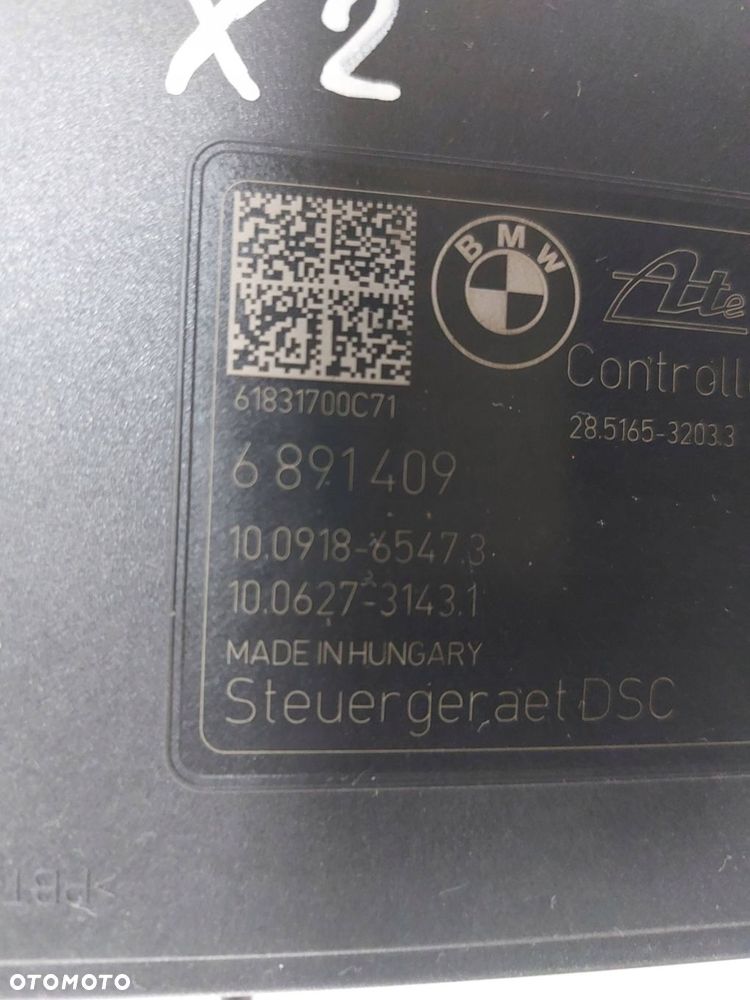 bmw f48 x1 f39 x2 pompa hamulcowa sterownik abs 6891409 6891408 - 4