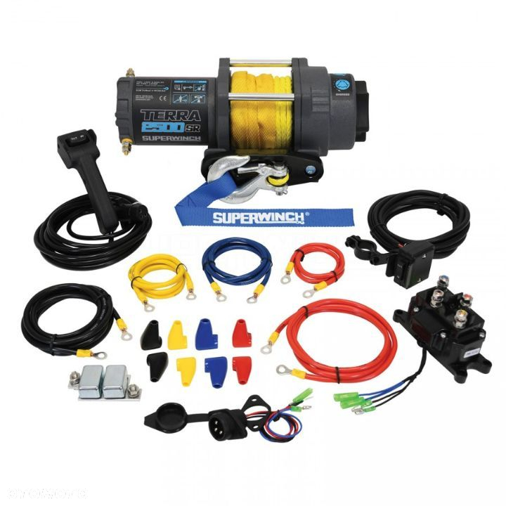 Wyciągarka Elektryczna Superwinch Nowa Terra 2500 Z Liną Syntetyczną - 9
