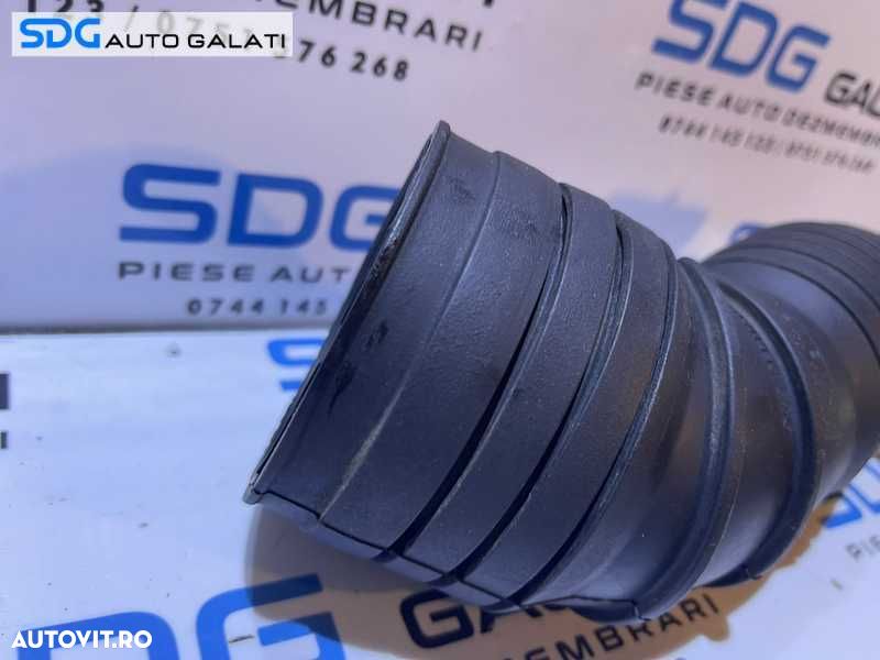 Furtun Conducta Tub Racord Admisie Aer Turbo Turbina Turbosuflanta Skoda Superb 1 2.5 TDI V6 AYM BDG 2002 - 2008 Cod 3B0129615K [D0671] - 3