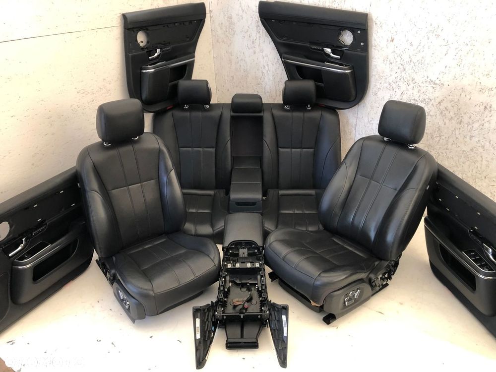 JAGUAR XJ X351 FOTELE SKÓRA WENTYL MASAŻ KPL EU - 1