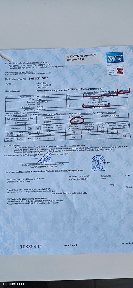 Mercedes-Benz Klasa B 180 BlueEFFICIENCY SPORT EDITION - 34