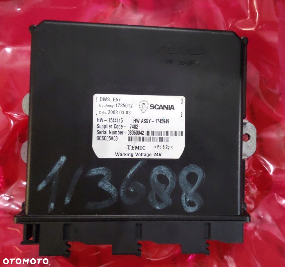 STEROWNIK SCANIA BWS E52 1785012 - 1