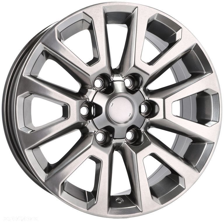 4x Felgi 17 6x139.7 m.in. do TOYOTA Land Cruiser VI VII Prado 4 Runner HILUX Tacoma - B1072 (BK5881) - 9