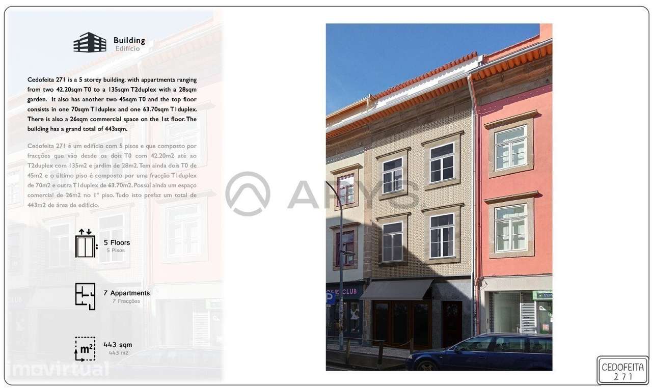 Exclusive T0 Duplex with Balcony |Cedofeita | Fully Renovated Build... - Grande imagem: 2/4