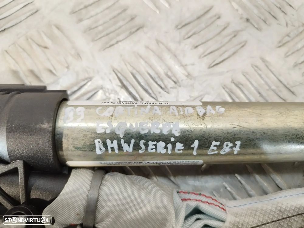 CORTINA CORTINAS AIRBAG AIRBAGS ESQUERDA DIREITA 846956483111 85695648409S 84695648309O 30356330H 30356331E 30356330E 30356331H BMW SÉRIE 1 E87 - 5