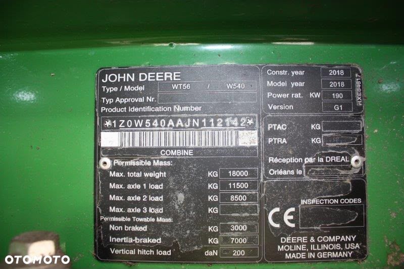 John Deere W540 - 7