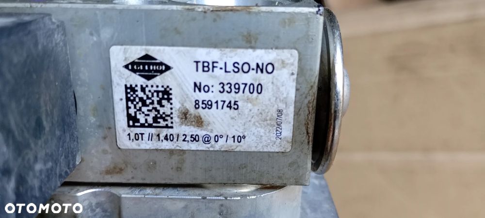 Chłodnica klimatyzacji klimy osuszacz Fiat 500E 52139550 - 10