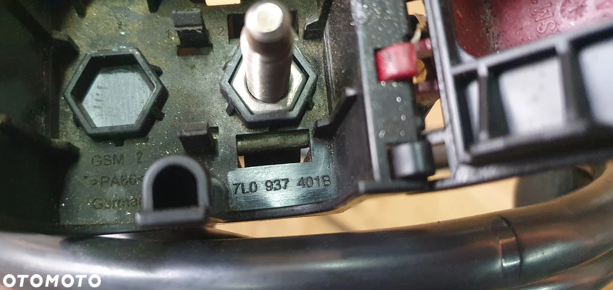 Klema plusowa kabel przewód VW Touareg 7L0937401B 7L6971227C - 7