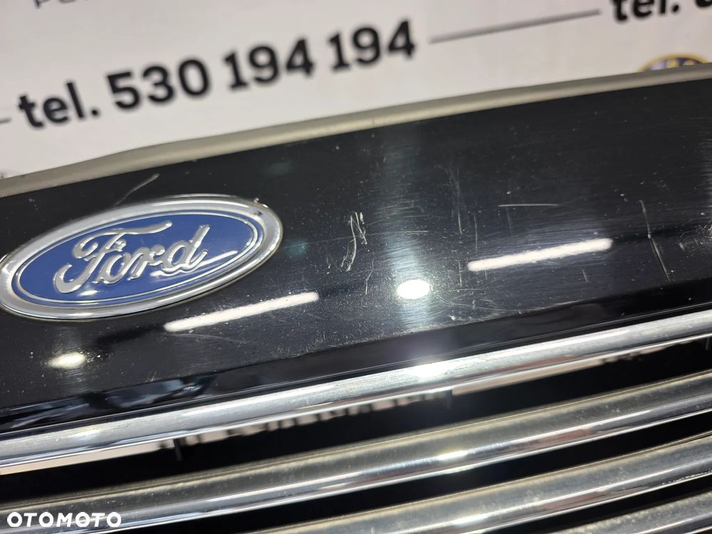 FORD C-MAX MK2 II LIFT 14- ZDERZAK PRZEDNI PRZÓD NA SPRYSKI + 6xPDC + GRILL GÓRNE WZMOCNIENIE ZDERZAKA ORAZ KRATKA ŚRODKOWA NR F1CBR17757A , NR AUKCJI NZ1844 - 15