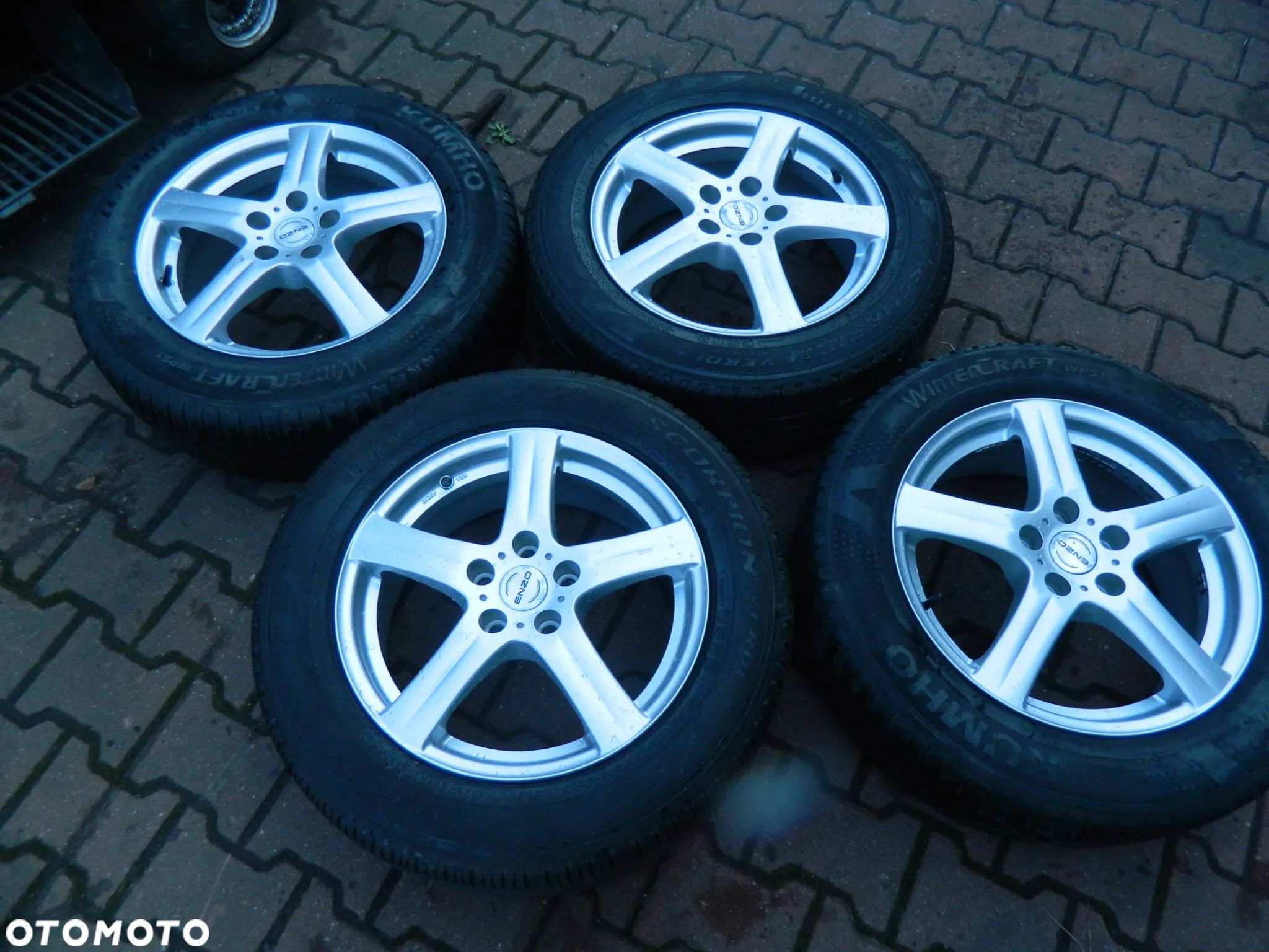 Nissan Qasqai Koła Alufelgi Felgi 7J17  5x114.3 ET48 225/60/17 ENZO  KBA49210 - 1