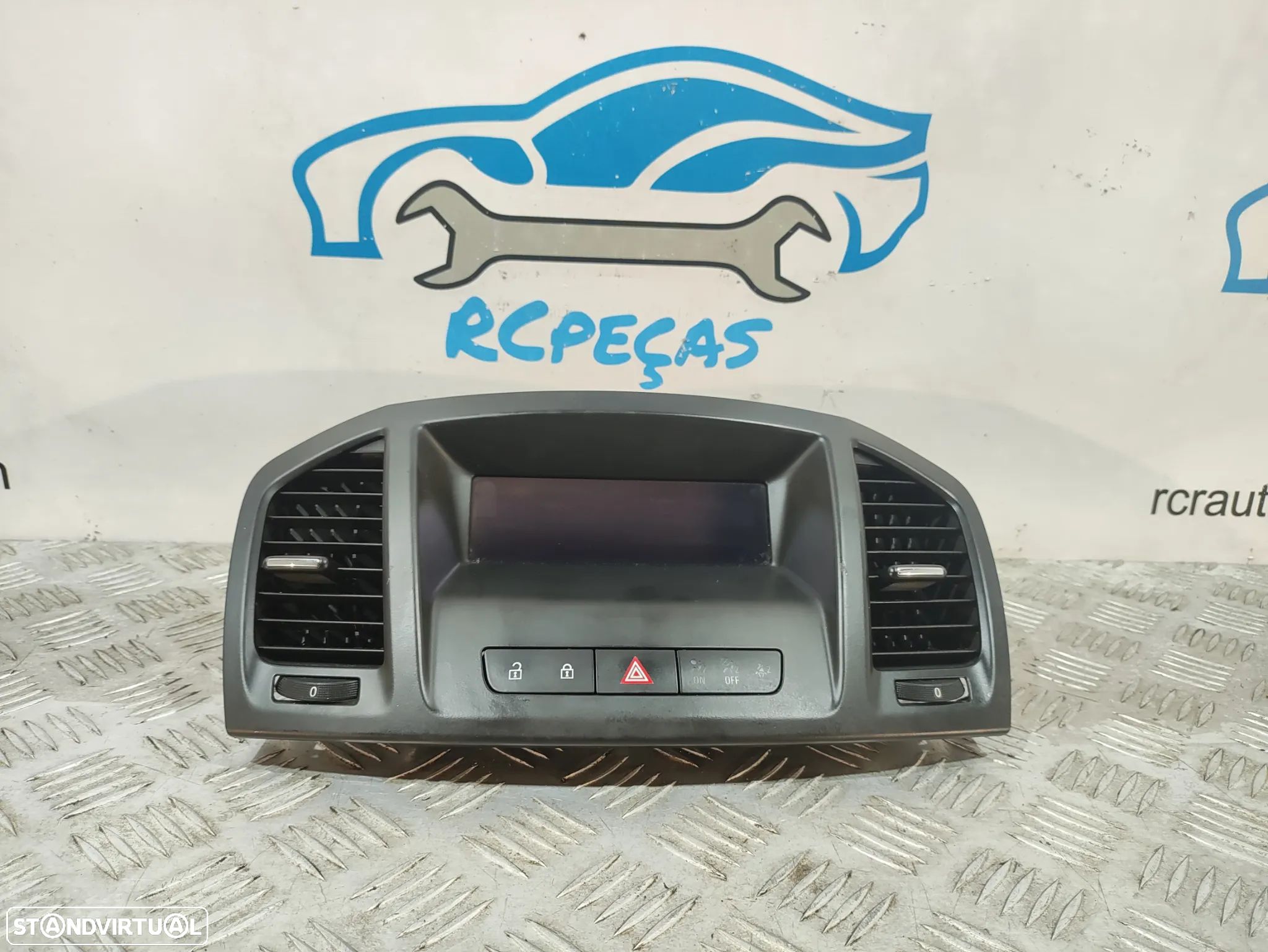 DISPLAY ECRA RADIO MULTIMEDIA MULTIFUNÇÕES OPEL INSIGNIA A G09 12844841G A2C53363871 - 1