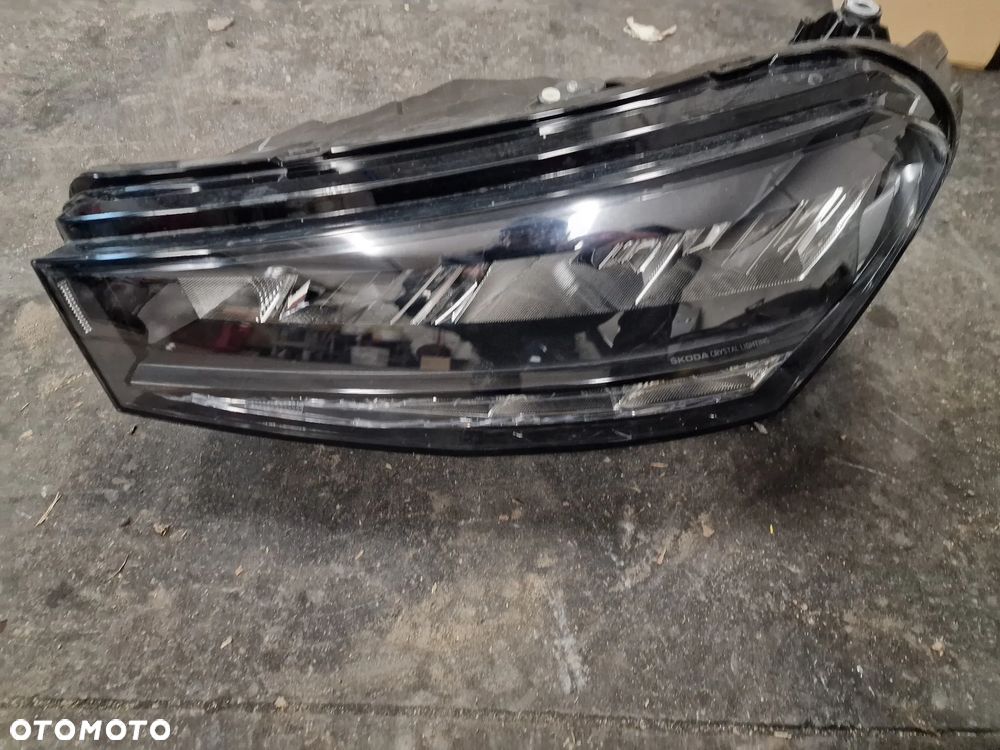 Reflektor lewy przód  skoda  Fabia  IV  6VB.941.015 Full led - 1