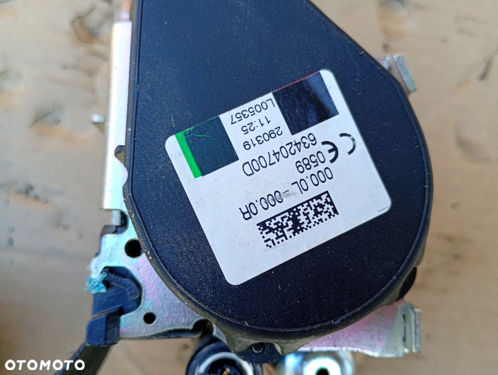 Prawy pas bezpieczeństwa Mercedes eSprinter Panel Van W910 A9078600200 - 4