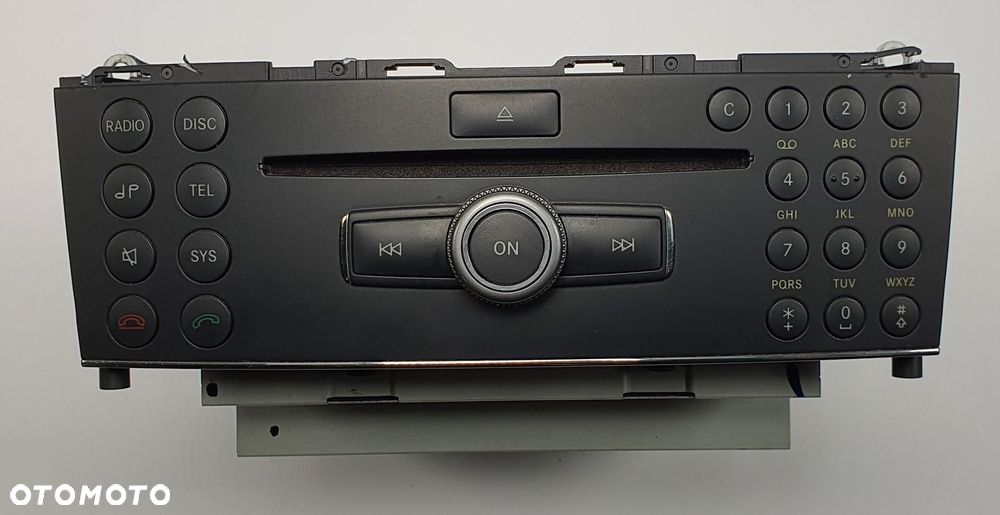 RADIO CD MERCEDES W204 A2048700594 A2048700089 - 1