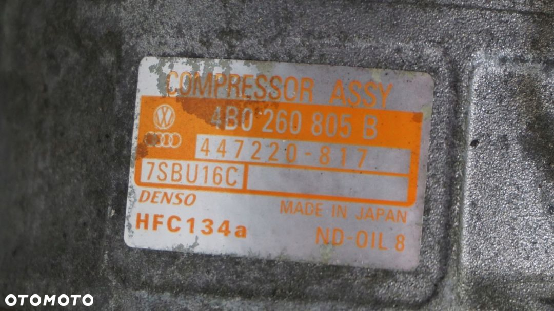 KOMPRESOR KLIMATYZACJI SPRĘŻARKA 4B0260805B - 3