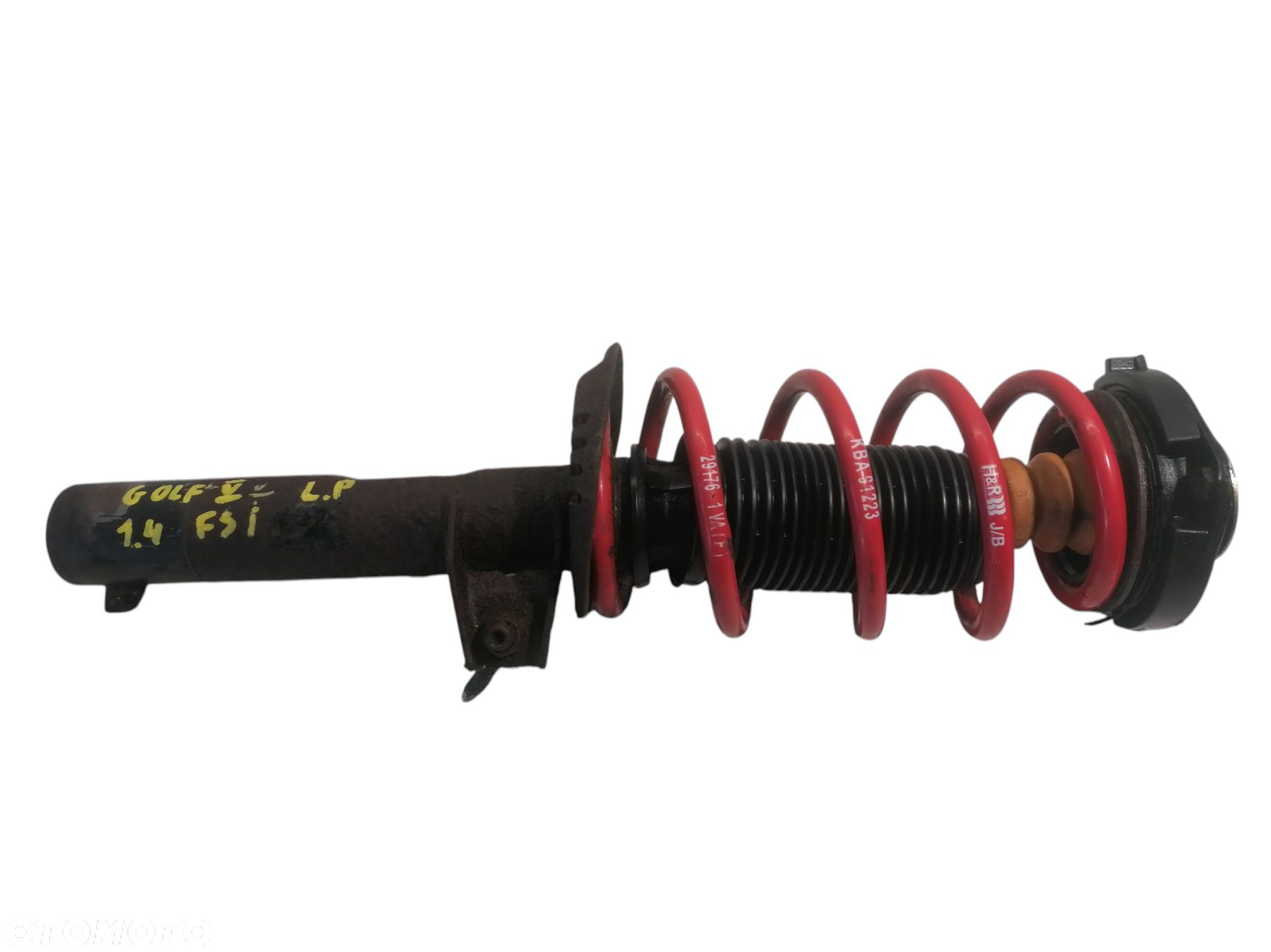 AMORTYZATOR SPRĘŻYNA LEWY PRZÓD VW GOLF V 1.4 FSI 03-09 1 - 1