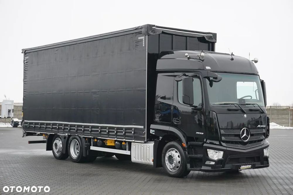 Mercedes-Benz / ACTROS / 2533 / ACC / E 6 / FIRANKA / ŁAD. 15 450 KG / 19 PALET - 1
