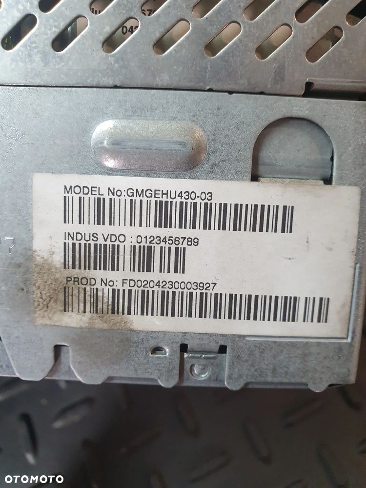 RADIO CD70 NAVI WYŚWIETLACZ OPEL ASTRA H III ZAFIRA B 13157570 13111166 KS - 6