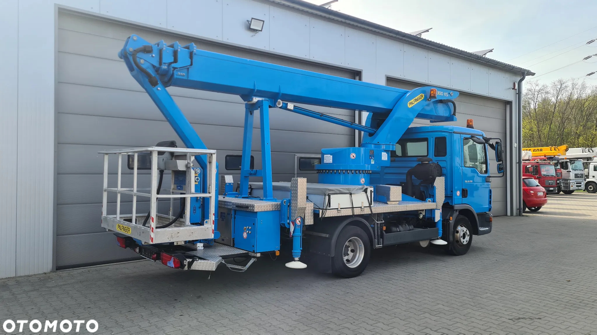MAN TGL 8.150 - 30 m PALFINGER P 300 KS Podnośnik koszowy ZWYŻKA WUMAG WT 300 Ruthmann Multitel GSR UDT Bronto - 6