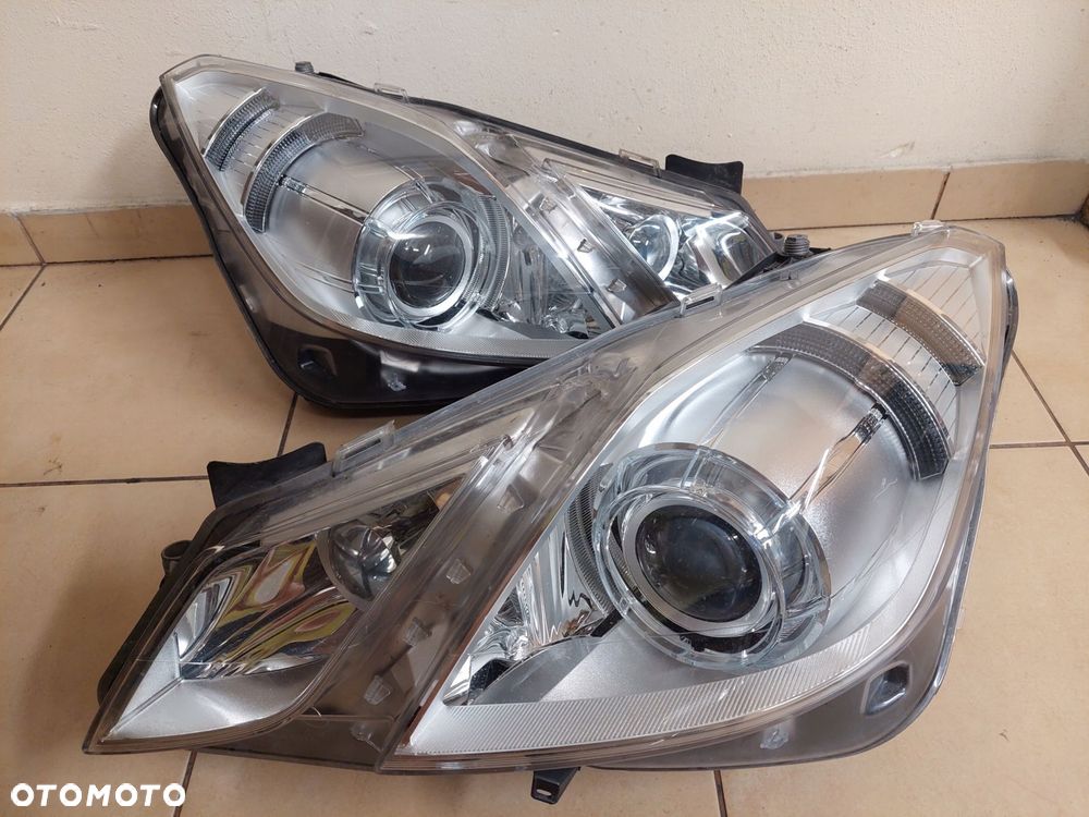mercedes e klasa w207 coupe komplet lamp przód a2078200259k, a2078204361kz - 9