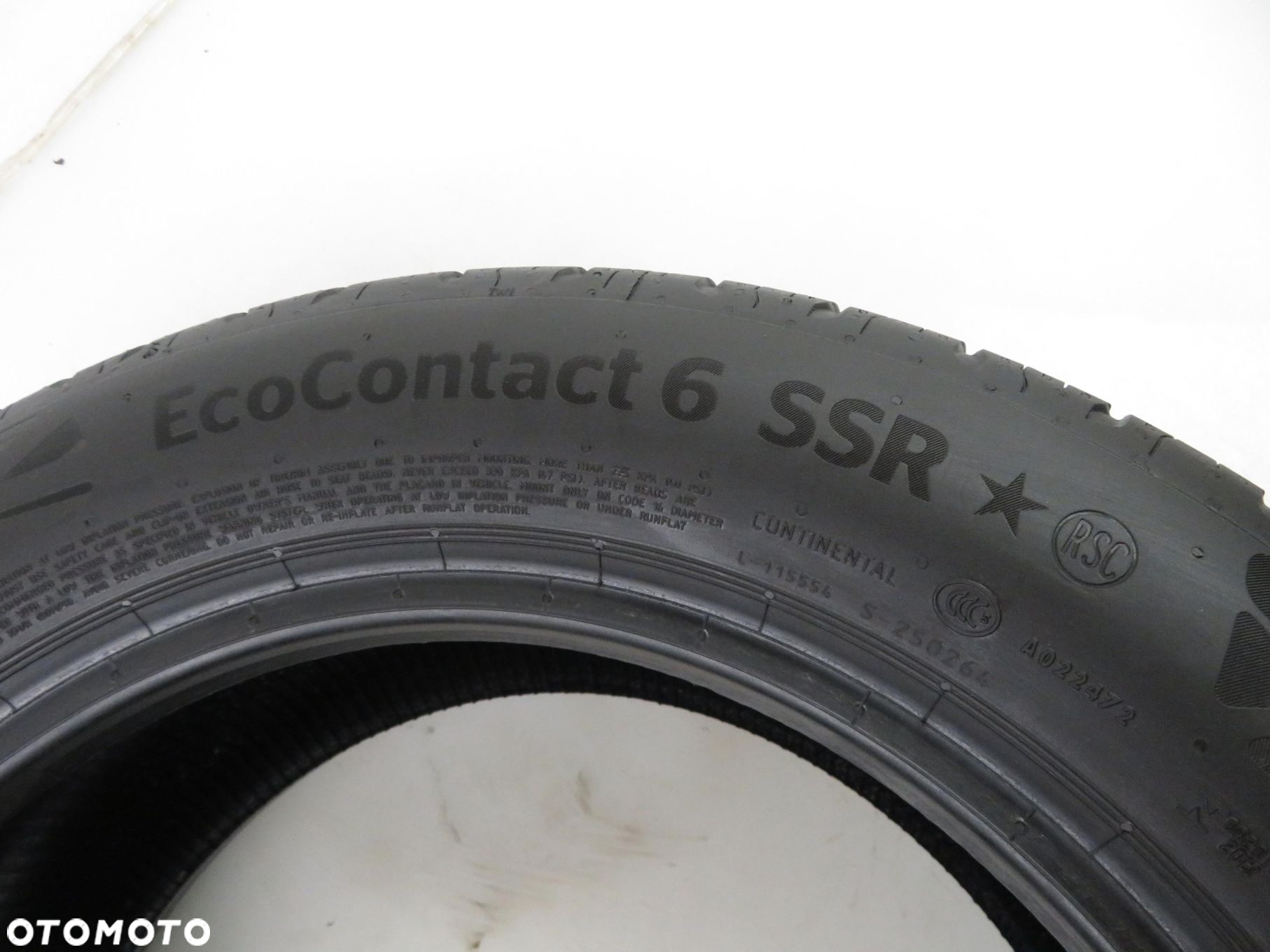 205/55R16 OPONA LETNIA Continental EcoContact 6 91W SSR RSC *-BMW - 2