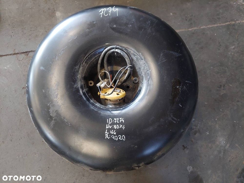 BUTLA GAZOWA LPG 44L 2030R W KOŁO PAPIER + ZAWÓR - 1