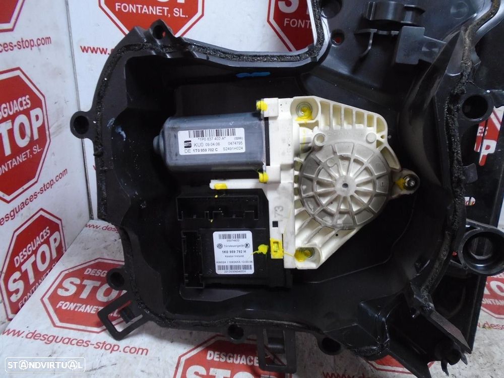 ELEVADOR DE VIDRO FRONTAL DIREITO SEAT LEON 2006 -1T0959702C - 1