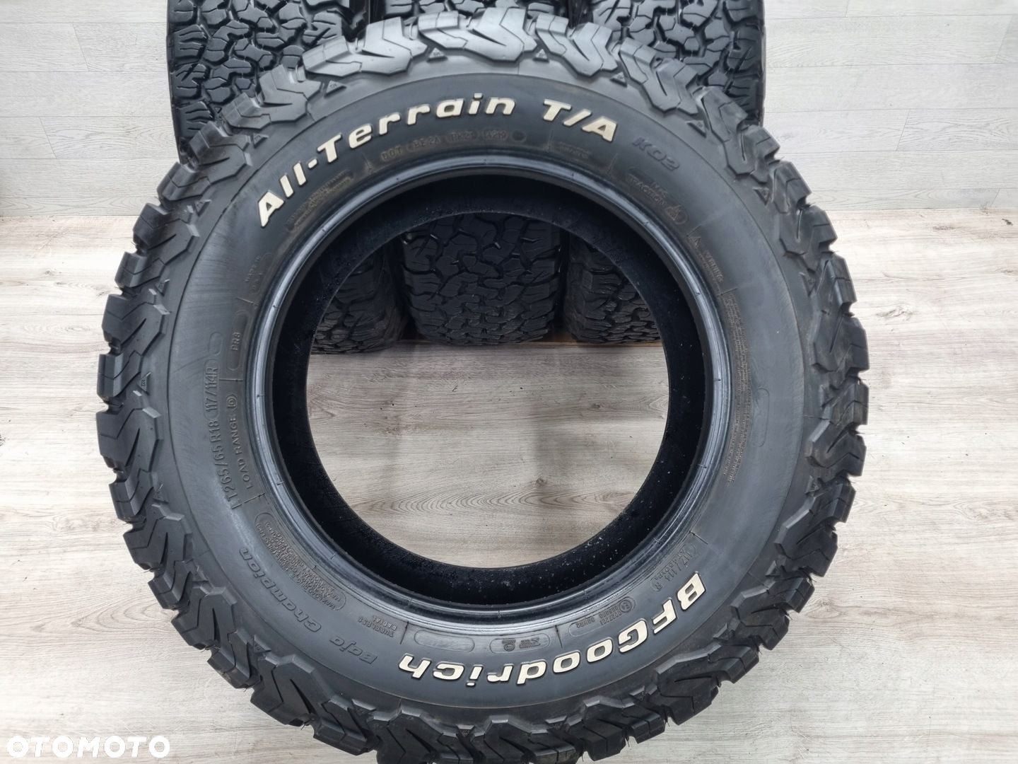 Komplet opon BFGoodrich All Terrain T/A KO2 265/65R18 117/114R - 2