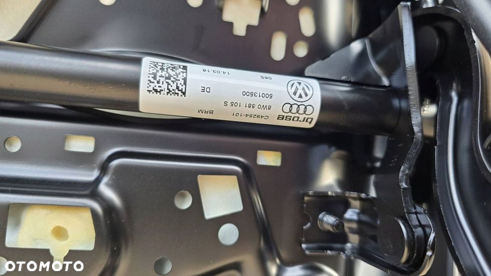 FOTELE SKÓRZANE KANAPA KPL GRZENE CZARNE AUDI A4 B9 SEDAN NR MAG DE01 - 14