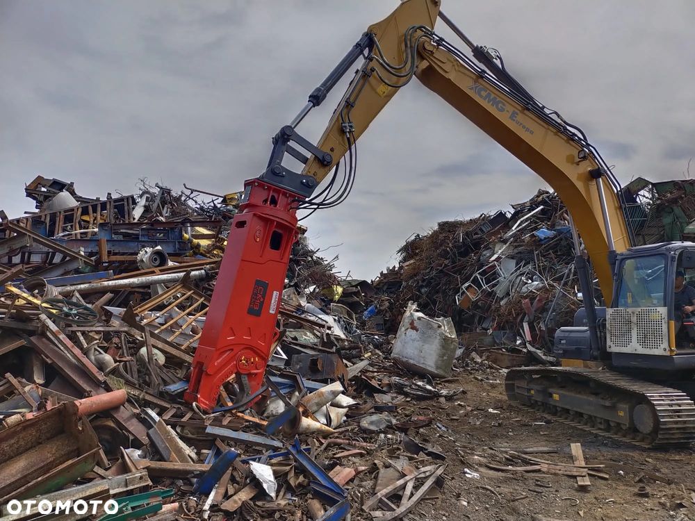 Nożyca do cięcia stali/złomy CMB CR650 E - 7