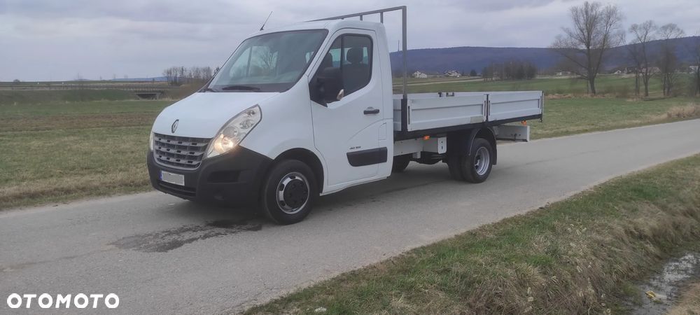 Renault MASTER POLSKI SALON 1 WŁASCICIEL BEZWYPADKOWY SKRZYNIOWY NA BLIZNIAKU - 1