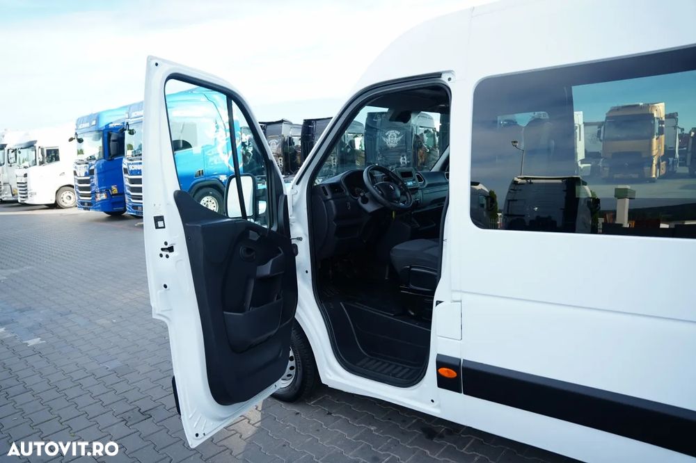 Renault MASTER / CAROSERIE ROATĂ / FUGO / CABINĂ MIXĂ 7 LOCURI / CAROSERIE / DEALER POLONESC / UNIC PROPRIETAR - 20