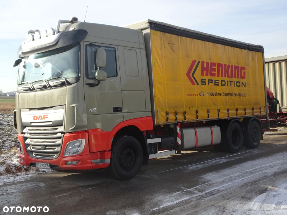 DAF XF 106 460 Euro 5  6x2 Budowlanka HDS Palfinger 26002 składany w Z sprowadzony z Niemiec - 8