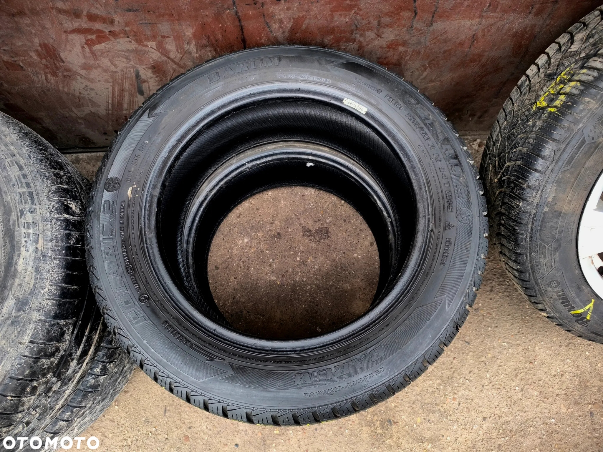 185/60R15 Opony Zimowe Zima BARUM POLARIS 2 Legnica ALU-RAD 185/60 - 5
