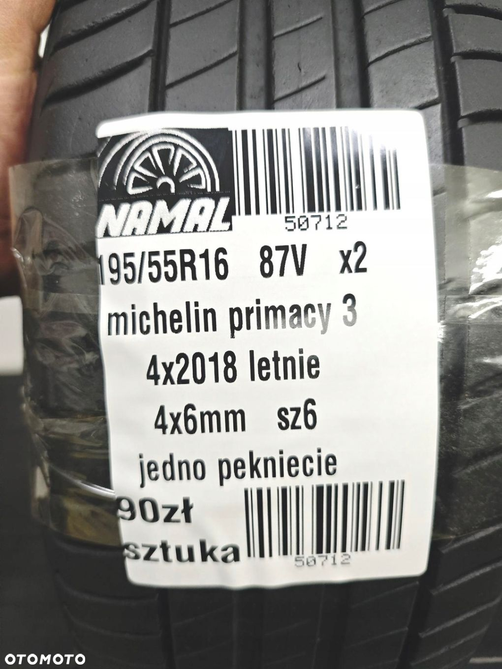 195/55r16 michelin 2018 letnie 6mm 50712 - 11