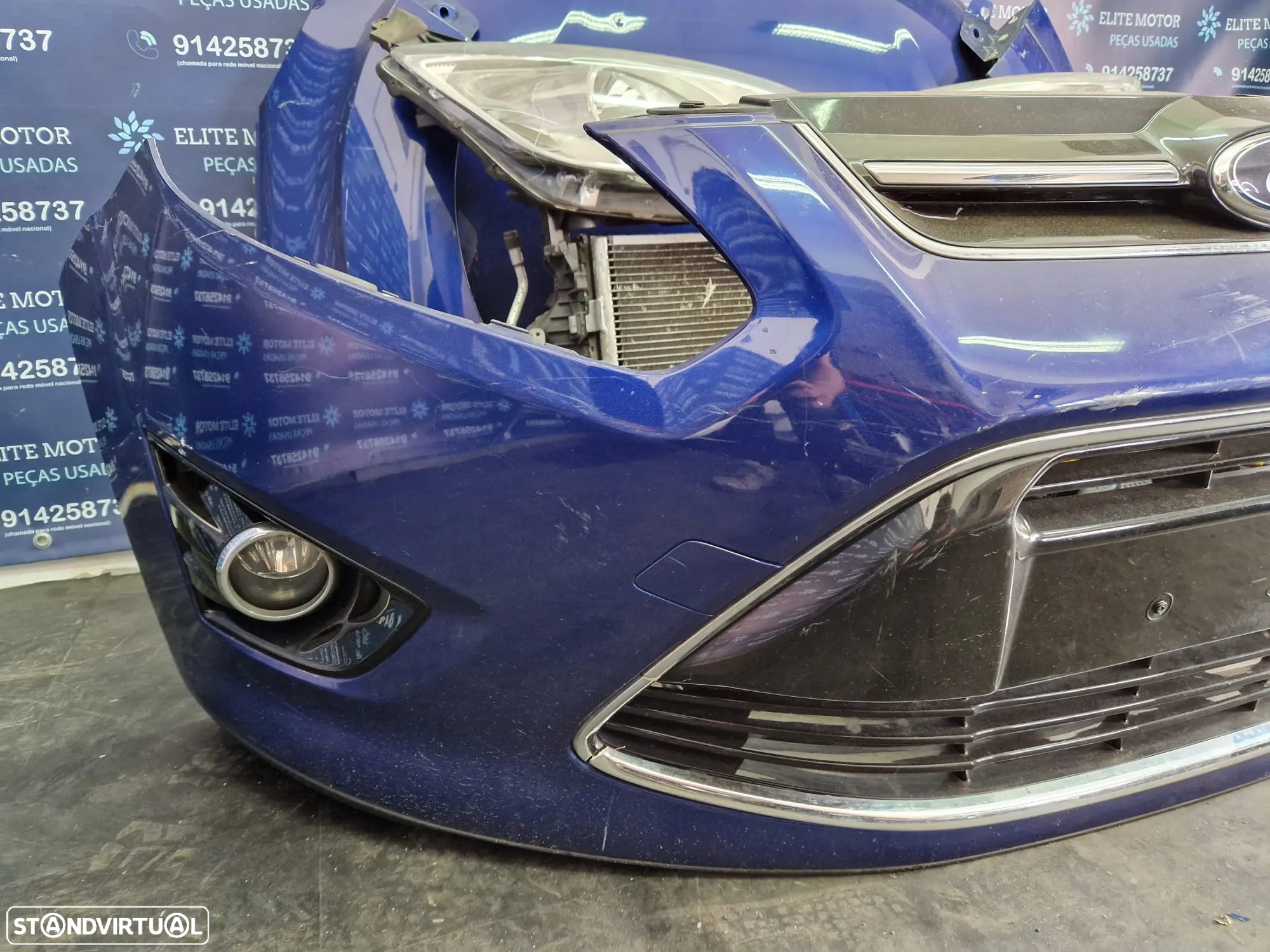 Frente completa usada FORD C-MAX II 2 capot parachoques guardalamas oticas radiador CMAX - 5