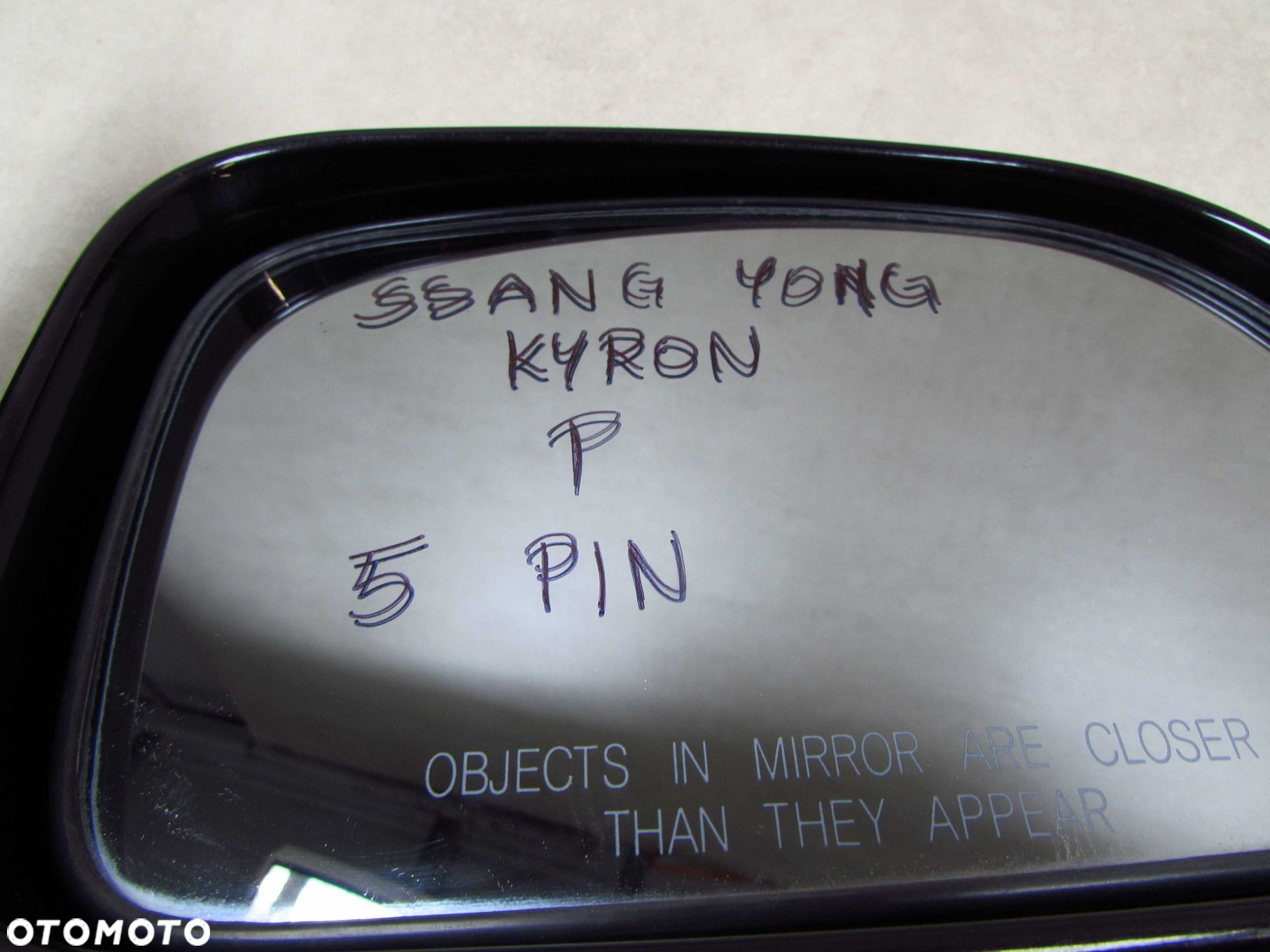 SSANGYONG KYRON 05-14 LUSTERKO PRAWE 5 PIN EUROPA - 9