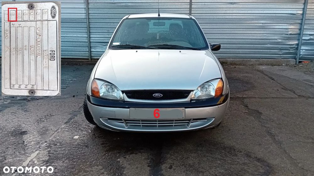 Tylko Części Ford Fiesta MK5 1.3 8v jaj 60KM 44kW hb 5d 99r–02r Lakier 6 - 1