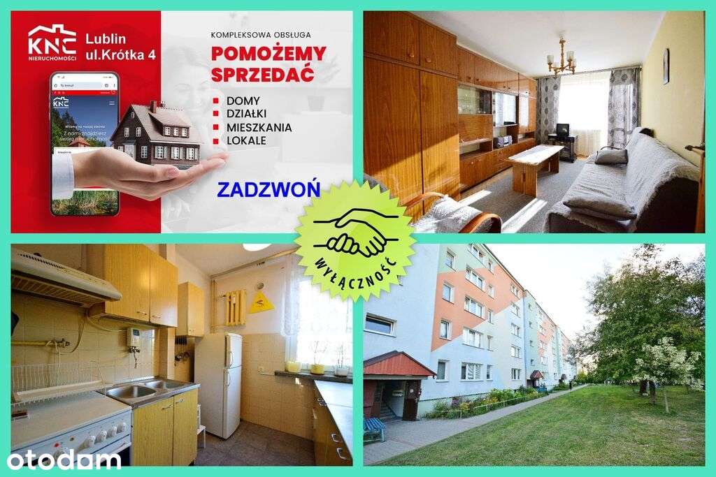 Mieszkanie na sprzedaż, 3 pokoje, 47 m², Kraśnik